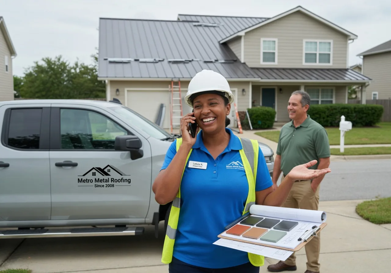 Metal Roof Inspection in Saint Louisville, OH